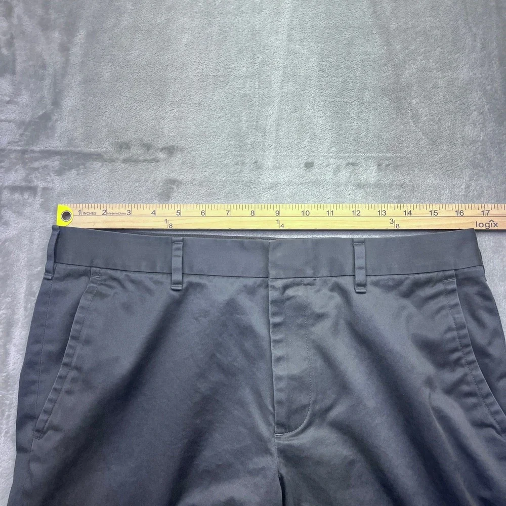 Bonobos Friday Dress‎ Pants Men's Sz 32 Gray Straight Fit Cotton Office Career